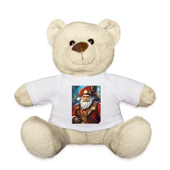 Père Noël steampunk 1.7 - Nounours - blanc - Devant