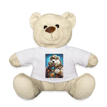 Ours de glace Steampunk 1.15 - Nounours - blanc - Devant