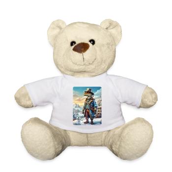 Steampunk paysage d’hiver Dino 1.6 - Nounours - blanc - Devant