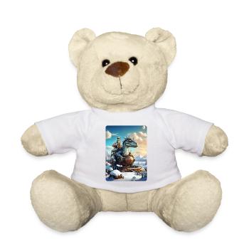 Steampunk Winter Wonderland Dino 1.8 - Nounours - blanc - Devant
