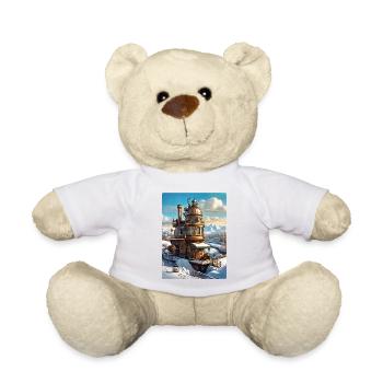 Paysage d’hiver steampunk 1.16 - Nounours - blanc - Devant