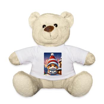 Anime Paysage D’hiver Hamster 1.4 - Nounours - blanc - Devant