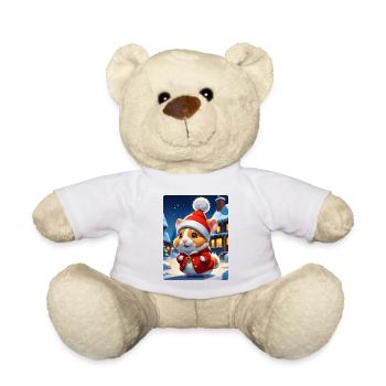 Anime Paysage D’hiver Hamster 1.8 - Nounours - blanc - Devant