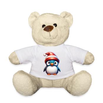 Manchot / Animal / Noël / Hiver / Enfantin - Nounours - blanc - Devant