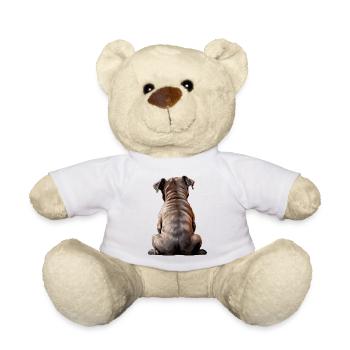Staffordshire Bull Terrier - Nounours - blanc - Devant