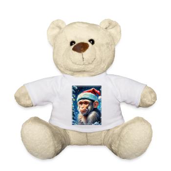 Singe Paysage D’hiver 1.16 - Nounours - blanc - Devant