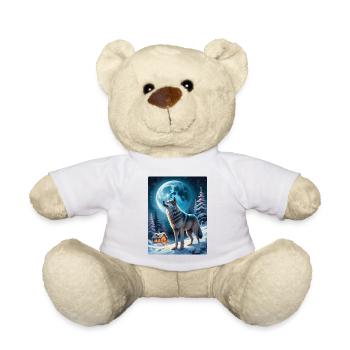 Loup de paysage d’hiver 1.6 - Nounours - blanc - Devant