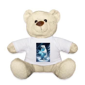 Winter Landscape Bears 1.7 - Teddy Bear - white - Front