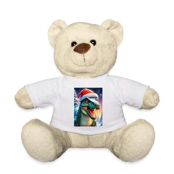 Winter Landscape Dino 2.2 - Teddy Bear - white - Front