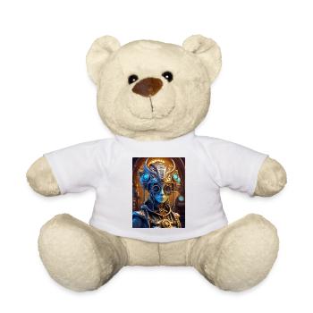 Steampunk Alien 1.19 - Teddy Bear - white - Front