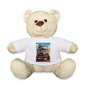 Automobile Steampunk 1.14 - Nounours - blanc - Devant