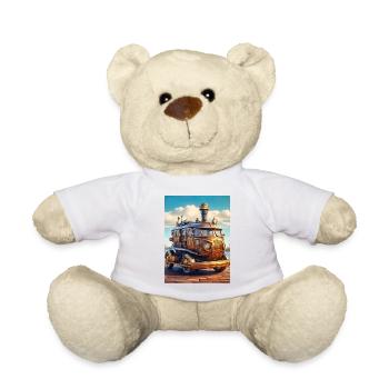 Automobile Steampunk 1.1 - Nounours - blanc - Devant