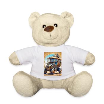 Automobile Steampunk 1.3 - Nounours - blanc - Devant