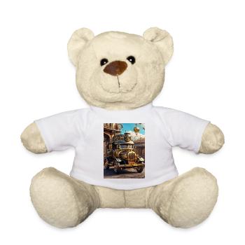 Steampunk Automobile 1.8 - Teddy Bear - white - Front