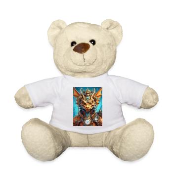 Steampunk Dragon 1.20 - Teddy - Weiß - Vorne