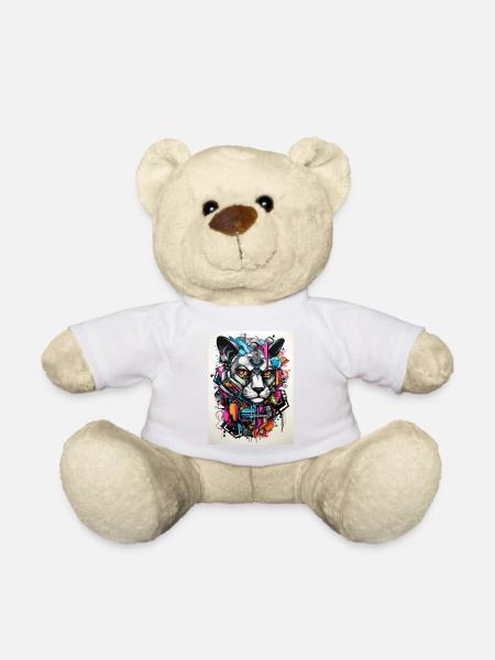 [MB] Gut gebrüllt, Tiger - Teddy - Weiß