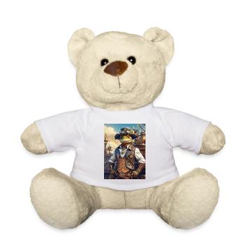 Steampunk Dino 1.10 - Teddy Bear - white - Front