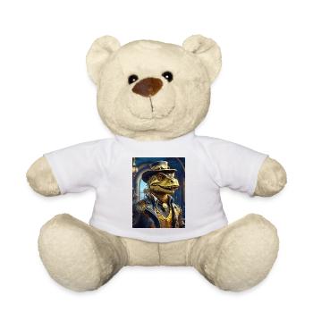 Steampunk Dino 1.19 - Teddy Bear - white - Front