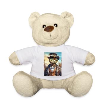 Steampunk Dino 1.18 - Teddy Bear - white - Front