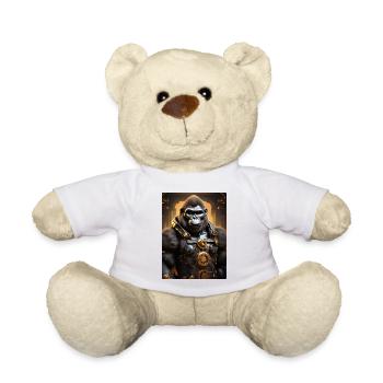 Steampunk Gorilla 1.10 - Teddy Bear - white - Front
