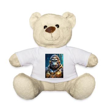 Steampunk Gorilla 1.19 - Teddy Bear - white - Front
