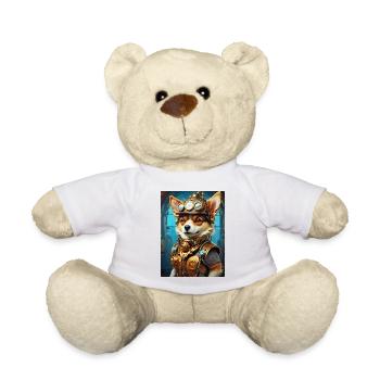 Steampunk Hund 1.16 - Teddy - Weiß - Vorne