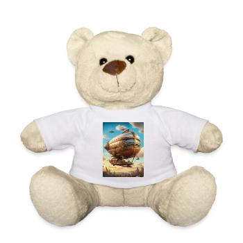 Dirigeable Steampunk 1.7 - Nounours - blanc - Devant