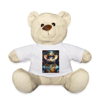 Steampunk Rat 1.16 - Teddy Bear - white - Front