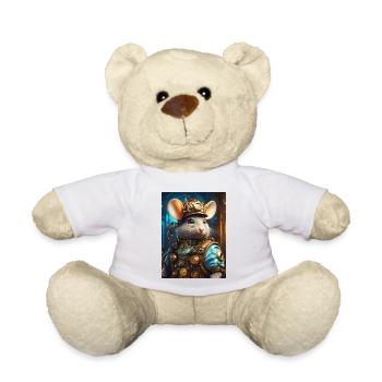 Steampunk Ratte 1.8 - Teddy - Weiß - Vorne