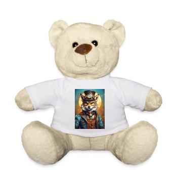 Loup Steampunk 1.16 - Nounours - blanc - Devant