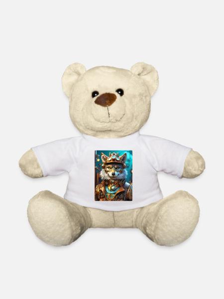 Steampunk Wolf 1.13 - Teddy - Weiß