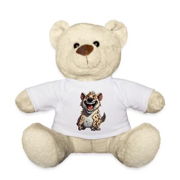 Hyena / Africa / Safrai / Zoo / Wildis / Animal - Teddy Bear - white - Front