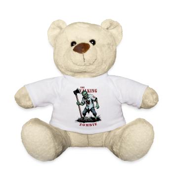 The Walking Zombie - Teddy Bear - white - Front