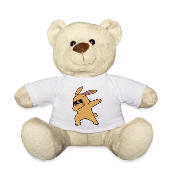 Tamponner le lapin - Nounours - blanc - Devant