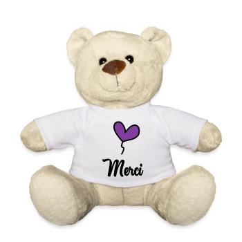 VIELEN DANK - Teddy - Weiß - Vorne