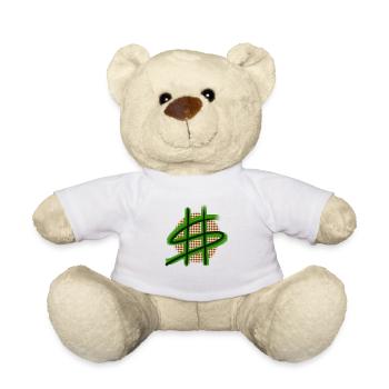 dollar - Nounours - blanc - Devant