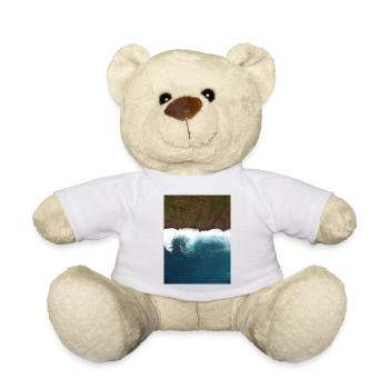 Cliffs by the sea - Teddy Bear - white - Front