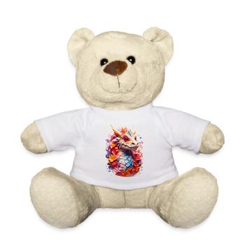 Dragon Dragon V1 24 11 - Teddy Bear - white - Front