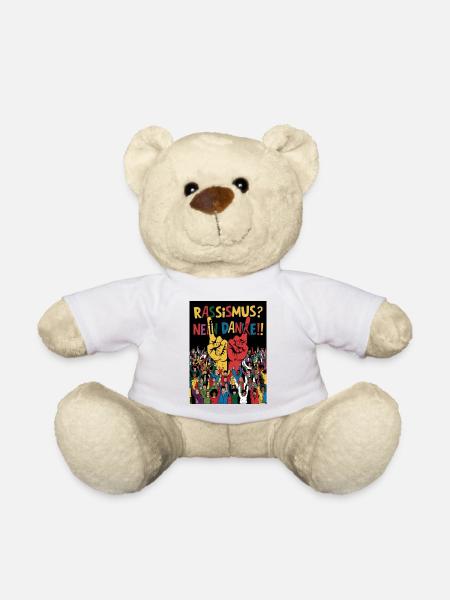 Racisme? Non merci! - Nounours - blanc