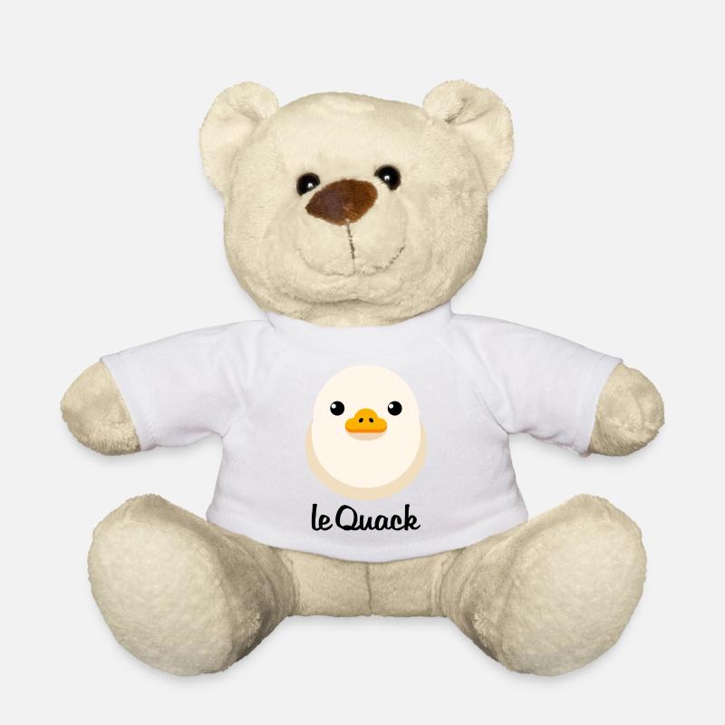 Chick Hell le Quack for light surfaces - Teddy Bear - white