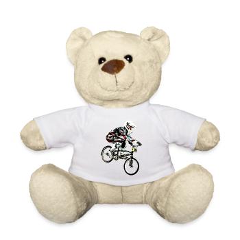 BMX Rennen - Teddy - Weiß - Vorne
