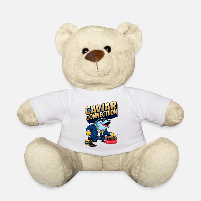 Kaviar Verkäufer - Teddy - Weiß