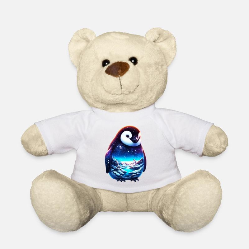 Pingouin - Nounours - blanc