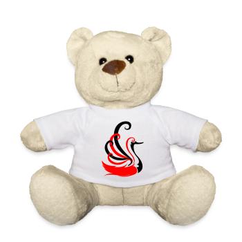 cygne - Nounours - blanc - Devant