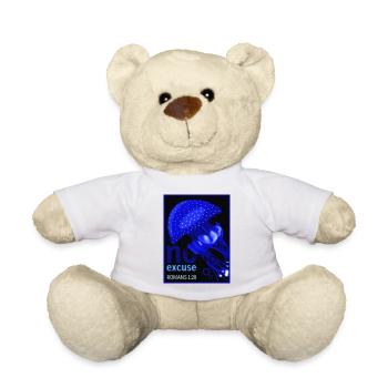 Qualle - no excuse - Teddy - Weiß - Vorne