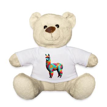 Alpaca - Teddy Bear - white - Front
