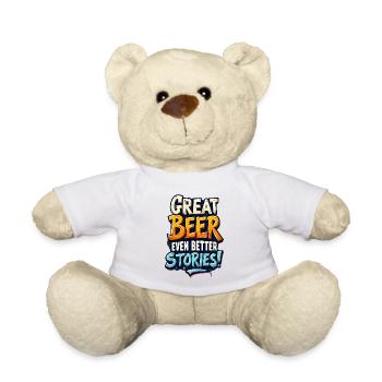 TOLLES BIER, NOCH BESSERE GESCHICHTEN - Teddy - Weiß - Vorne