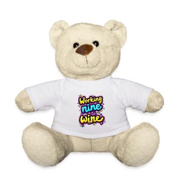 VON NEUN ZUM WEIN - Teddy - Weiß - Vorne