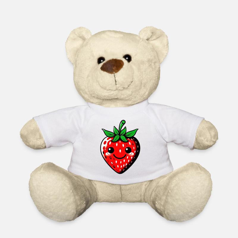 Erdbeeren Erdbeeren - Teddy - Weiß