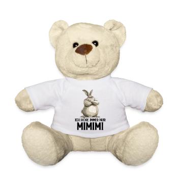 Lapin Lapin J’entends toujours Mimimi - Nounours - blanc - Devant